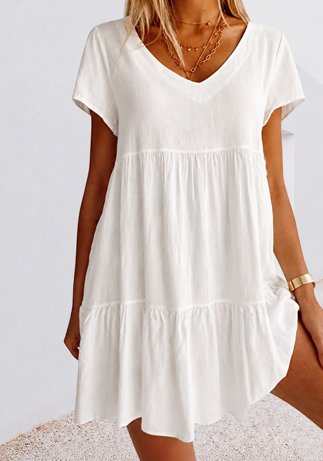 Cordelia - Casual Loose Mini Dress