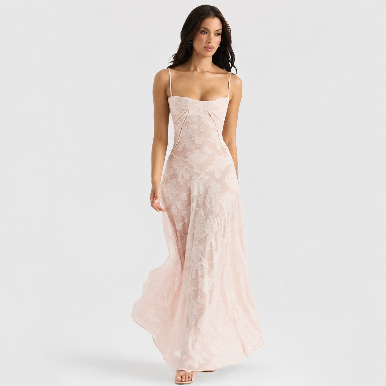 Jazmine - Stylish Slim Maxi Dress