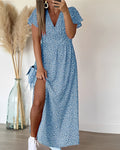 Kathleen - Casual Split Maxi Dress