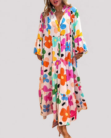 Alana - Loose Colorful Dress