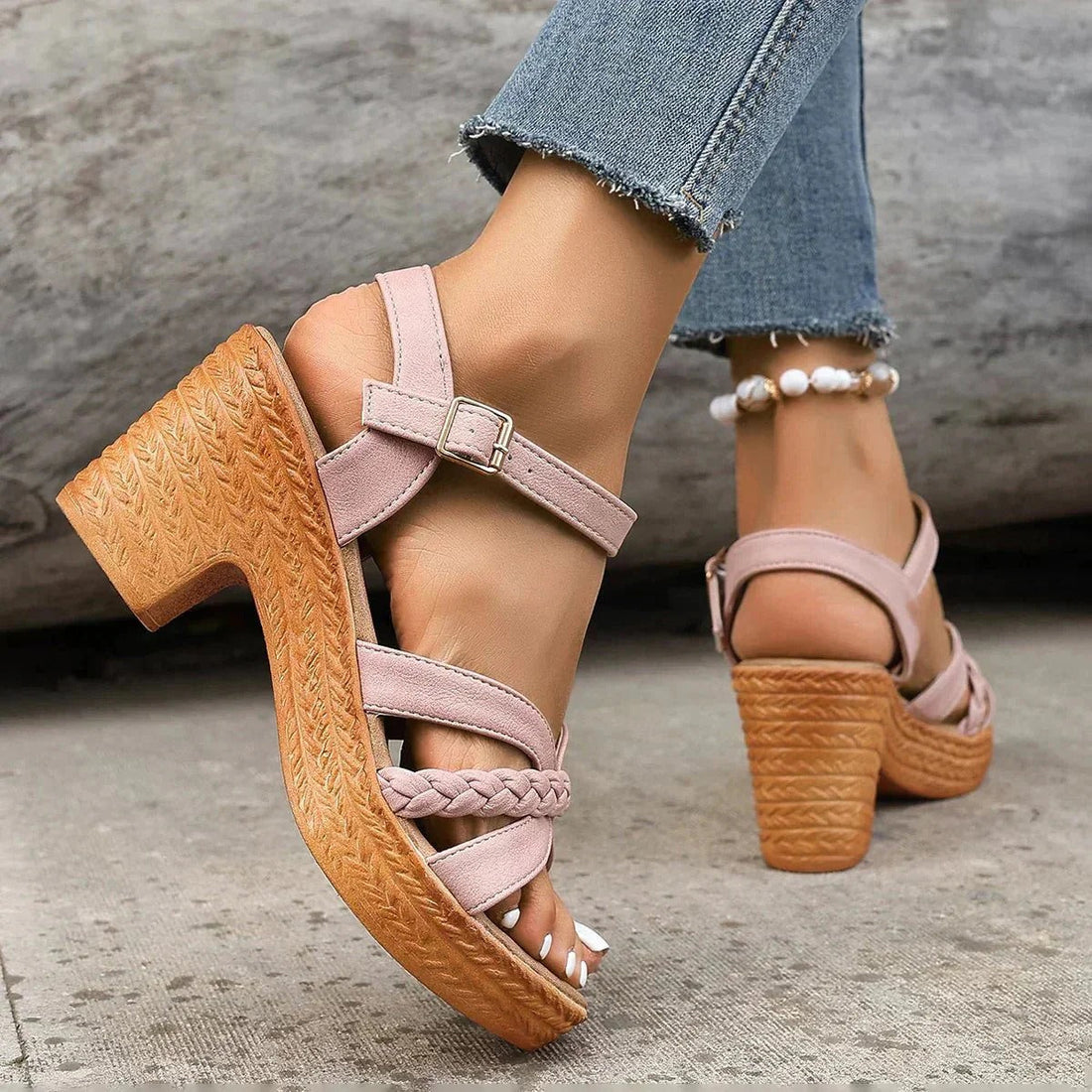 Ffion - Stylish Chunky Sandals