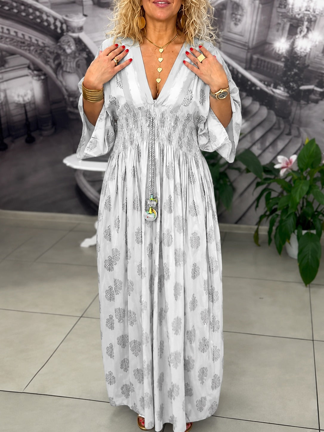 Leonie - Stylish Loose Maxi Dress