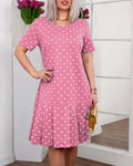Amira - Loose Polka Dot Dress