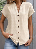 Cardena - Stylish Drop Shoulder Blouse