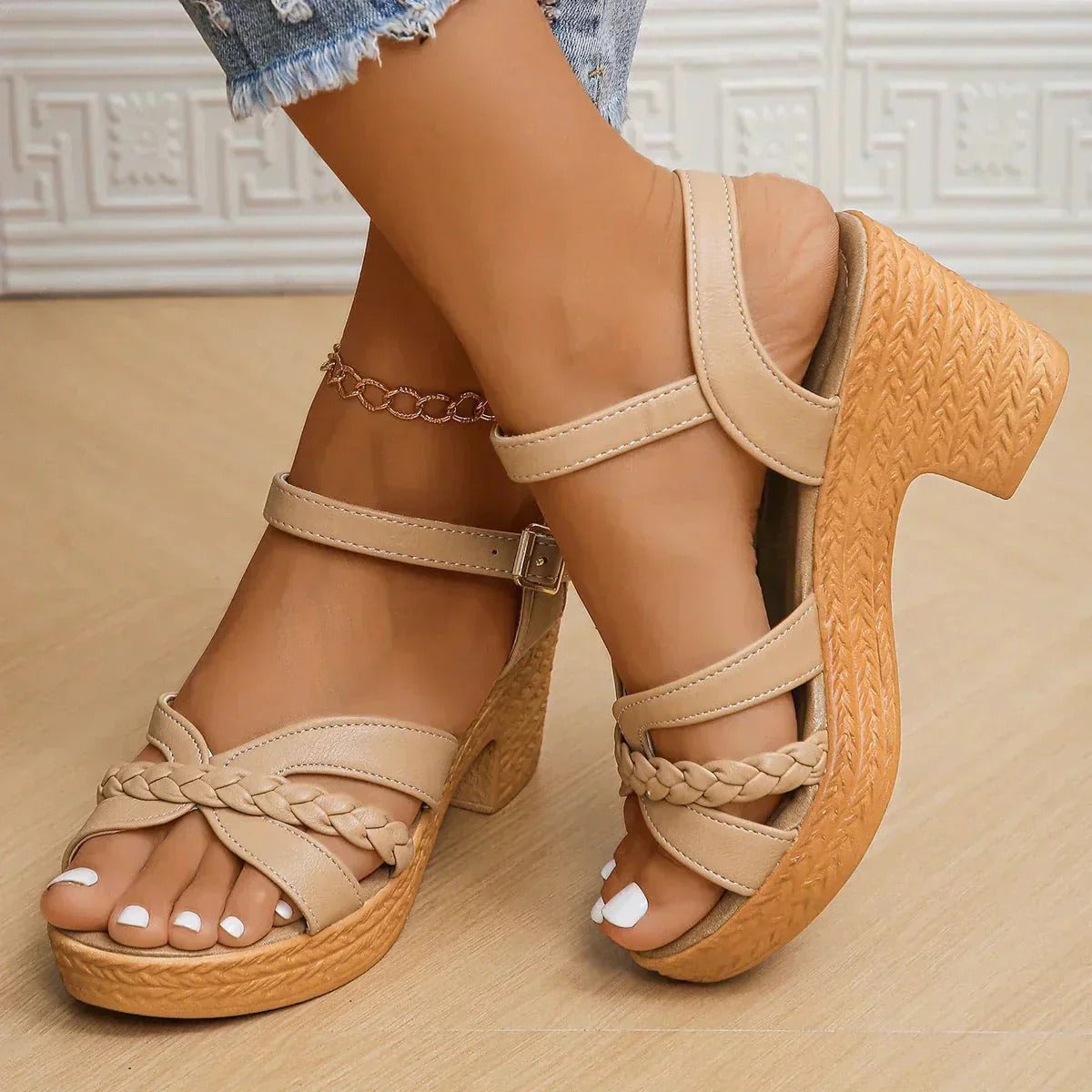 Ffion - Stylish Chunky Sandals