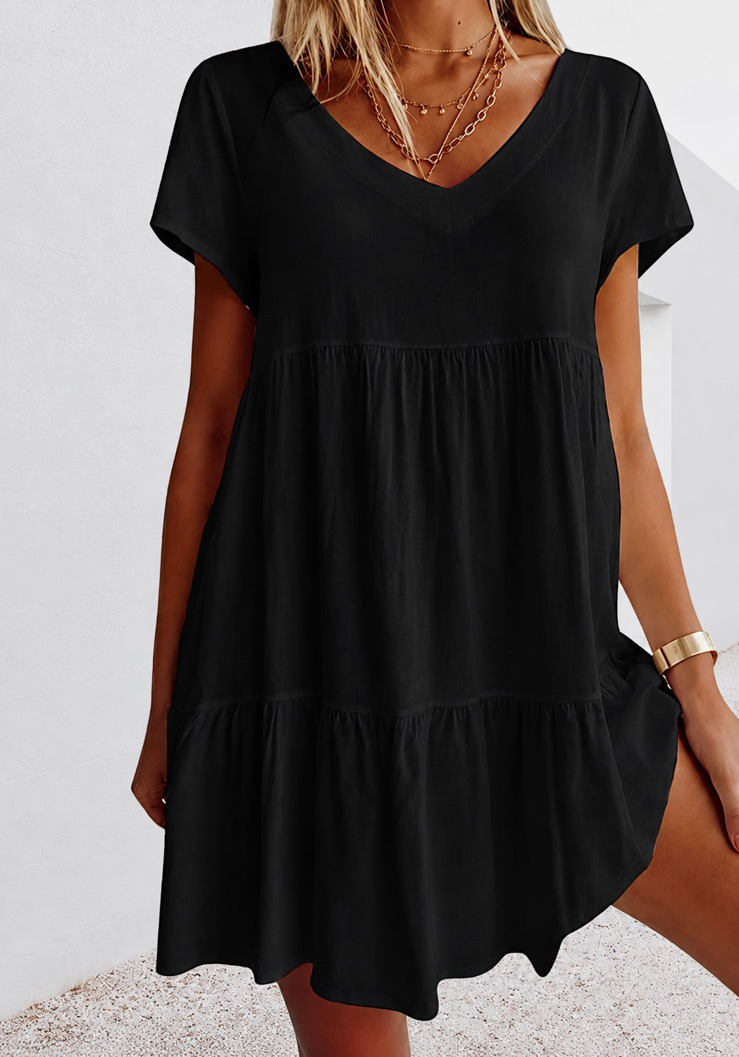 Cordelia - Casual Loose Mini Dress