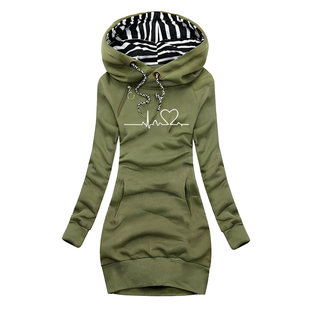 Amandine - Warm and fashionable sweater dress