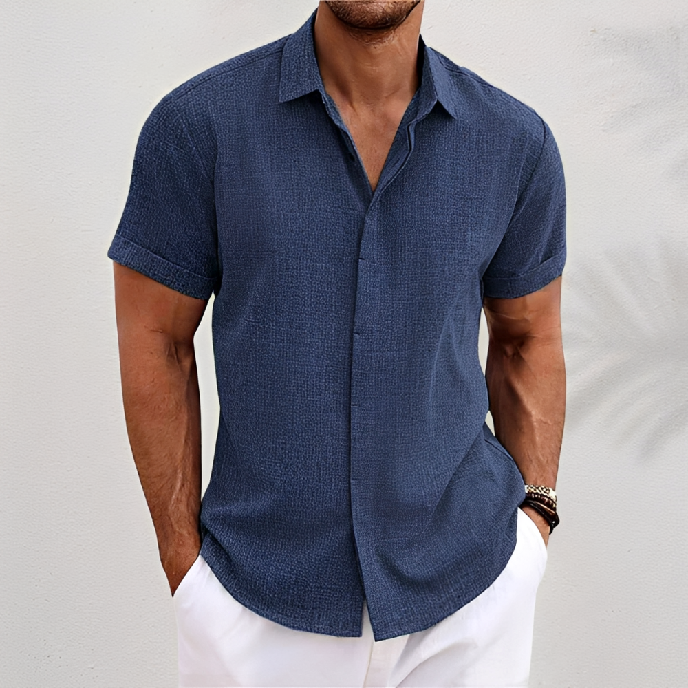 Oberon - Light Short Sleeve Shirt for Men