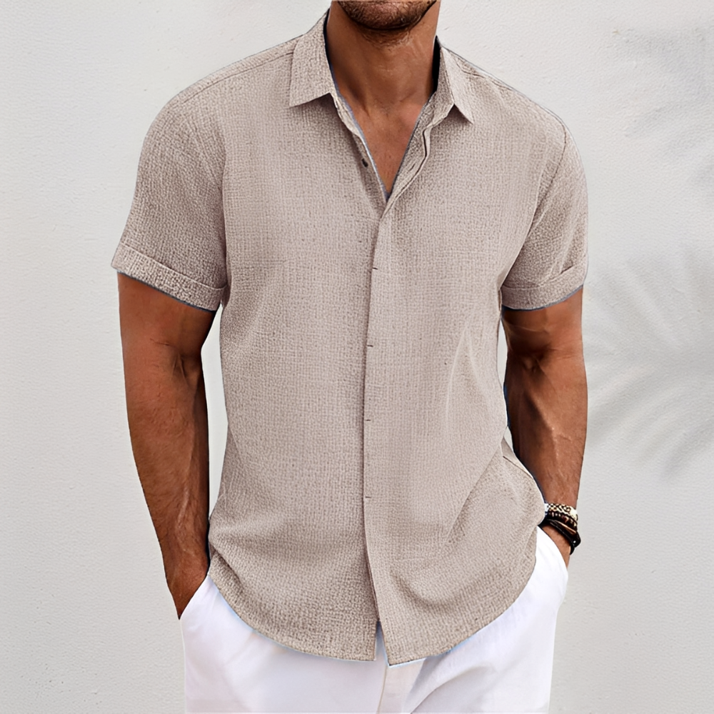 Oberon - Light Short Sleeve Shirt for Men