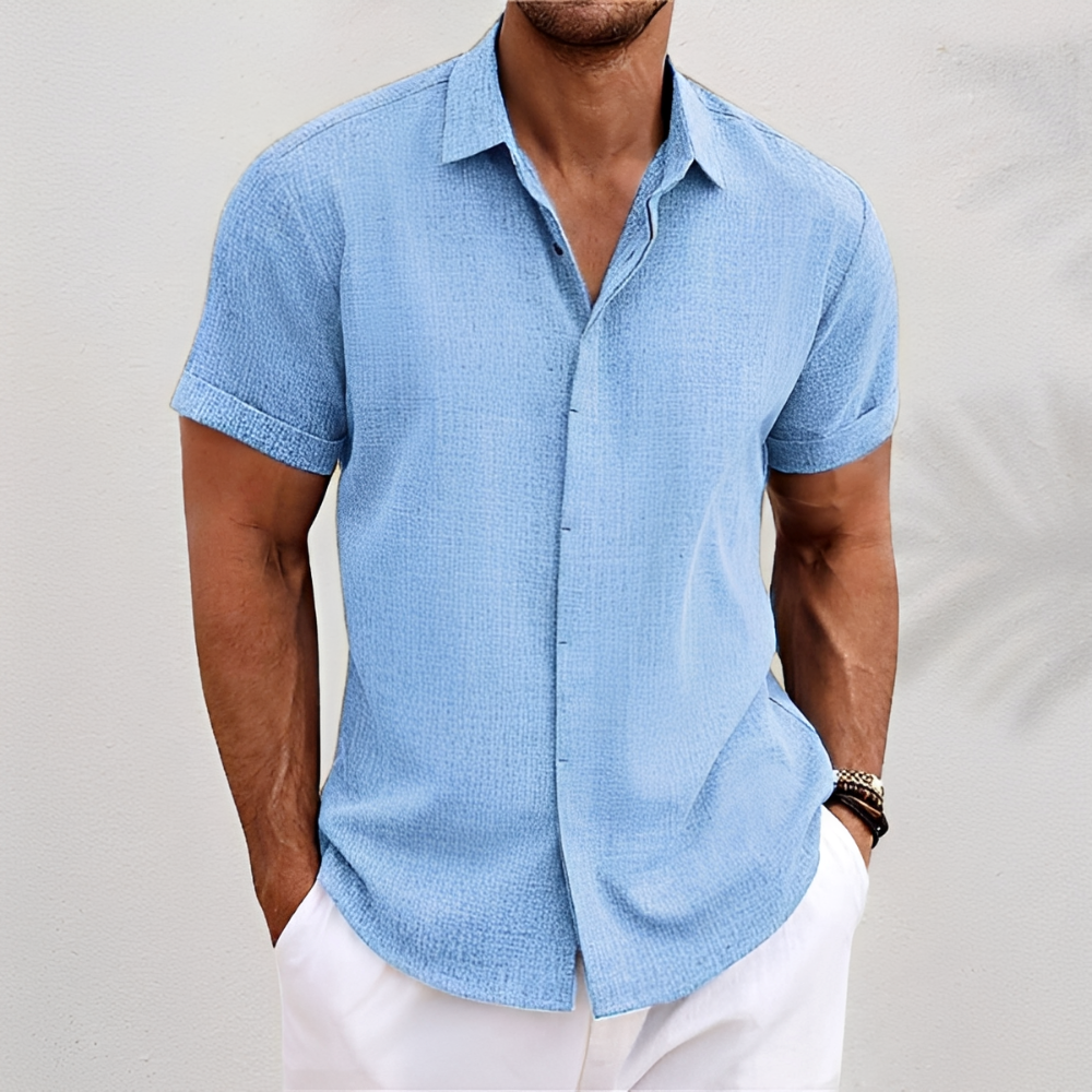 Oberon - Light Short Sleeve Shirt for Men
