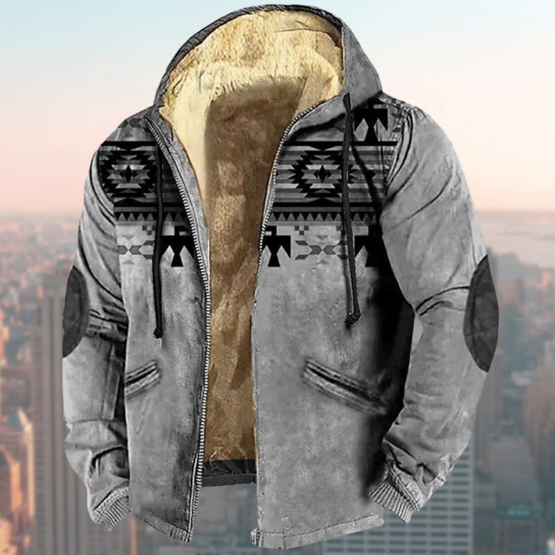 Laszlo - Comfortable hooded jacket
