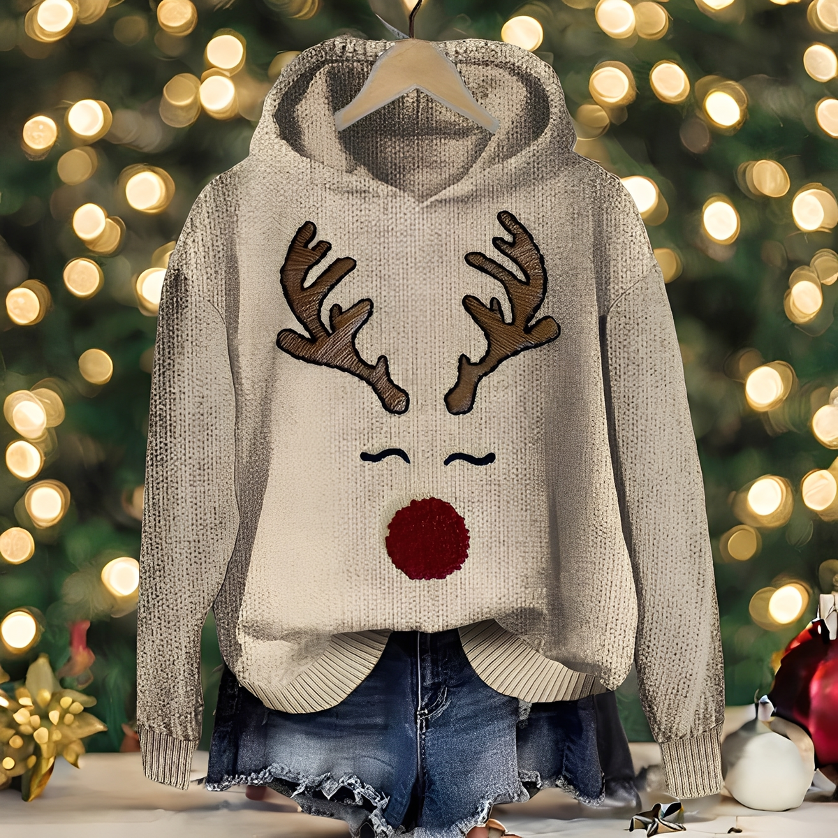 Liza - Chic and cozy Christmas hoodie