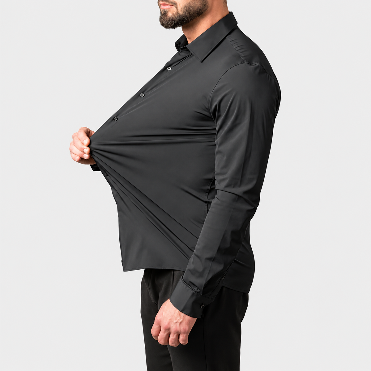 Levi – Shirt that doesn't require ironing with stretch comfort