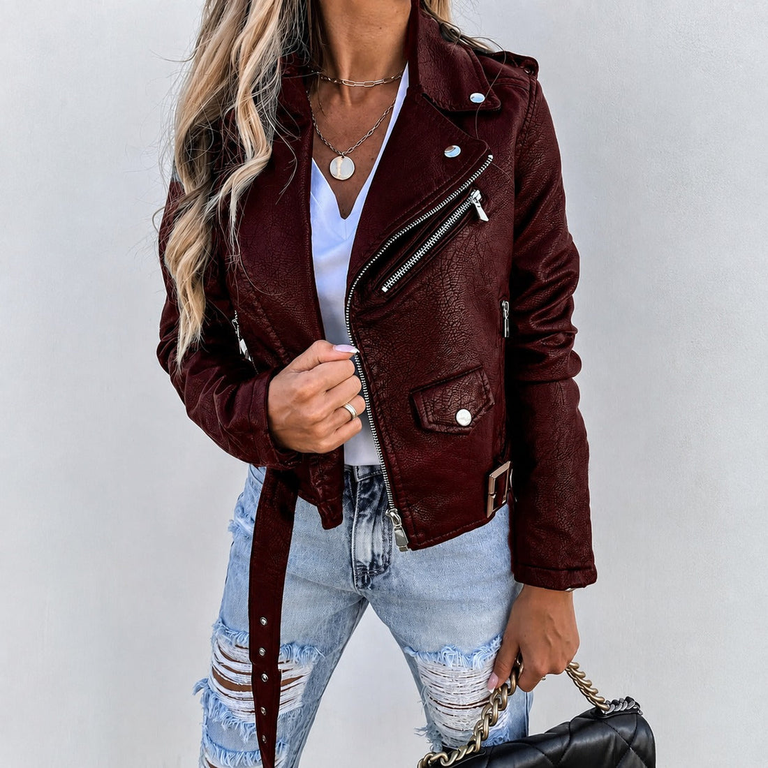 Alivia - Classic Zipped Jacket