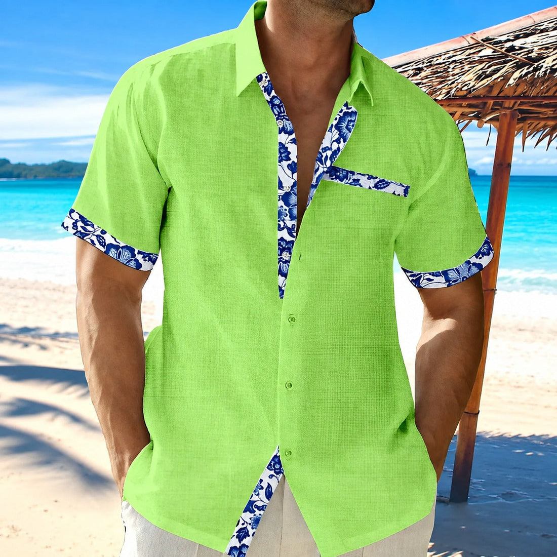 Anthony - Comfortable men's summer shirt