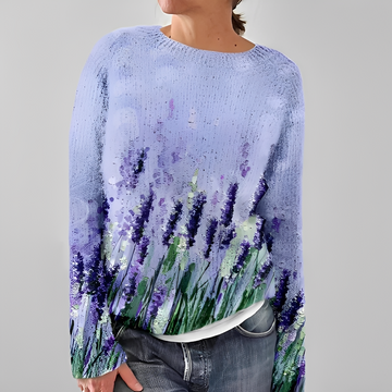 Liliane - Stylish sweater with crew neck