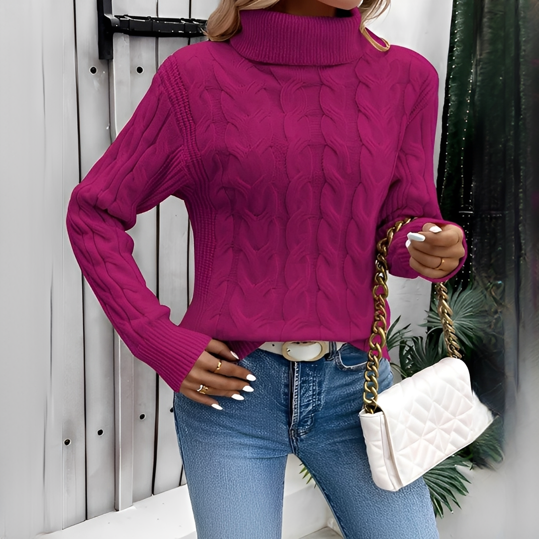 Amélie - Warm and stylish turtleneck sweater