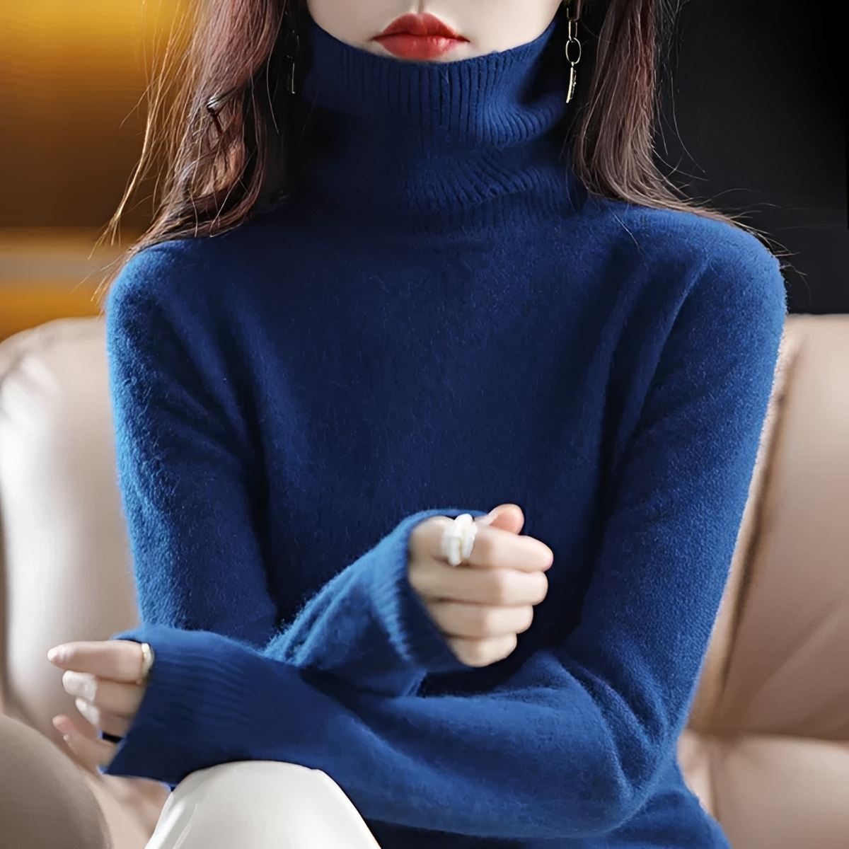 Letizia - Cozy turtleneck sweater