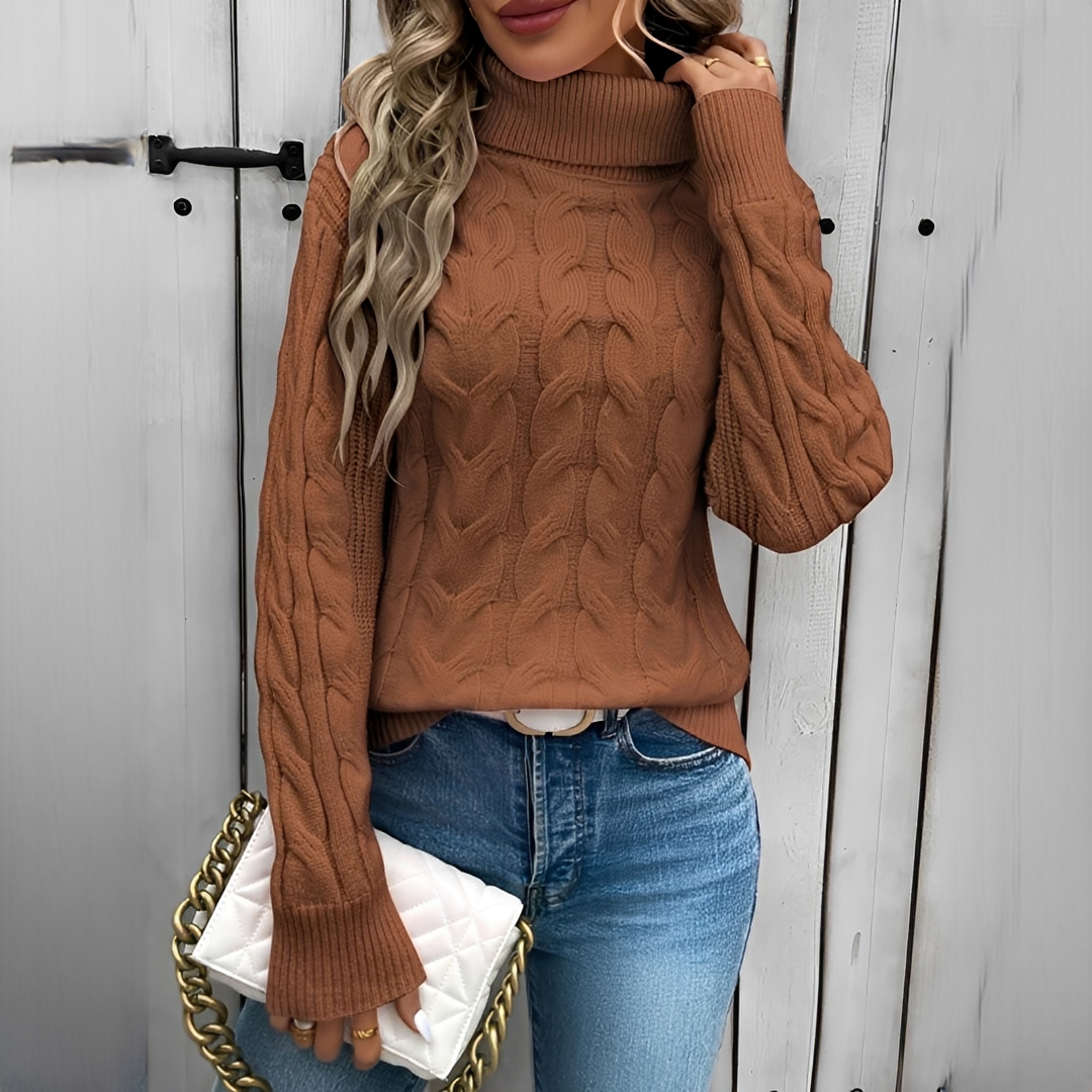 Amélie - Warm and stylish turtleneck sweater