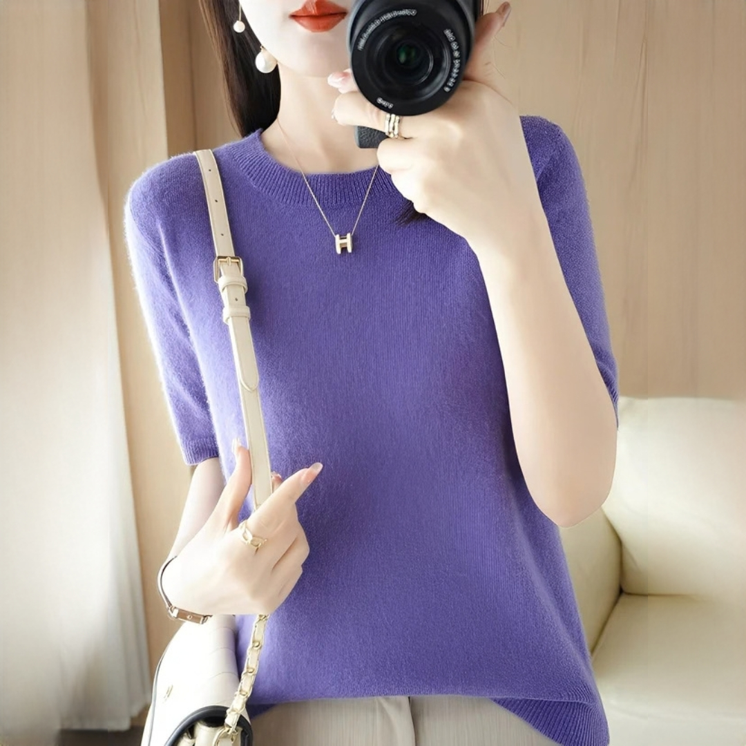 Blandine - Elegant and smooth T-shirt