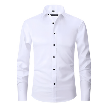 Lars - Long-sleeve shirt with stretch fabric