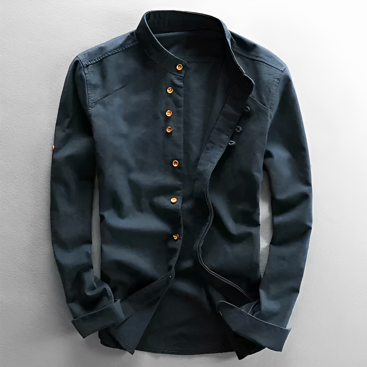 Oscar - Classic shirt with button placket