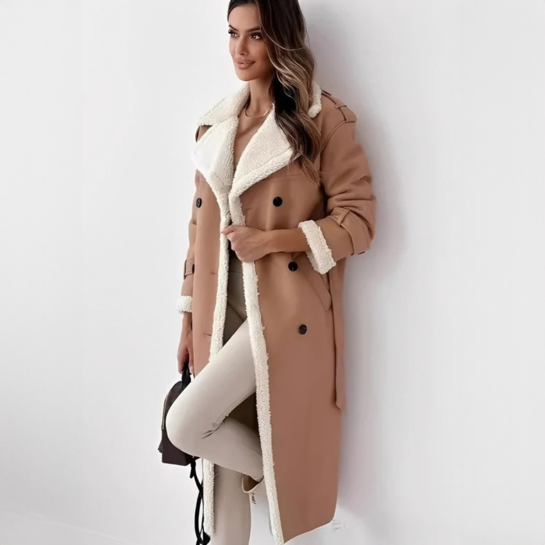Sally - Elegant and warm long coat