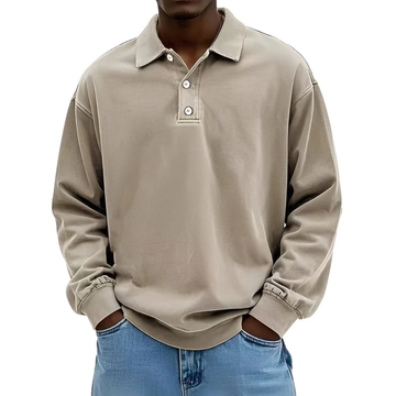 Clayton - Classic and comfortable long-sleeve shirt