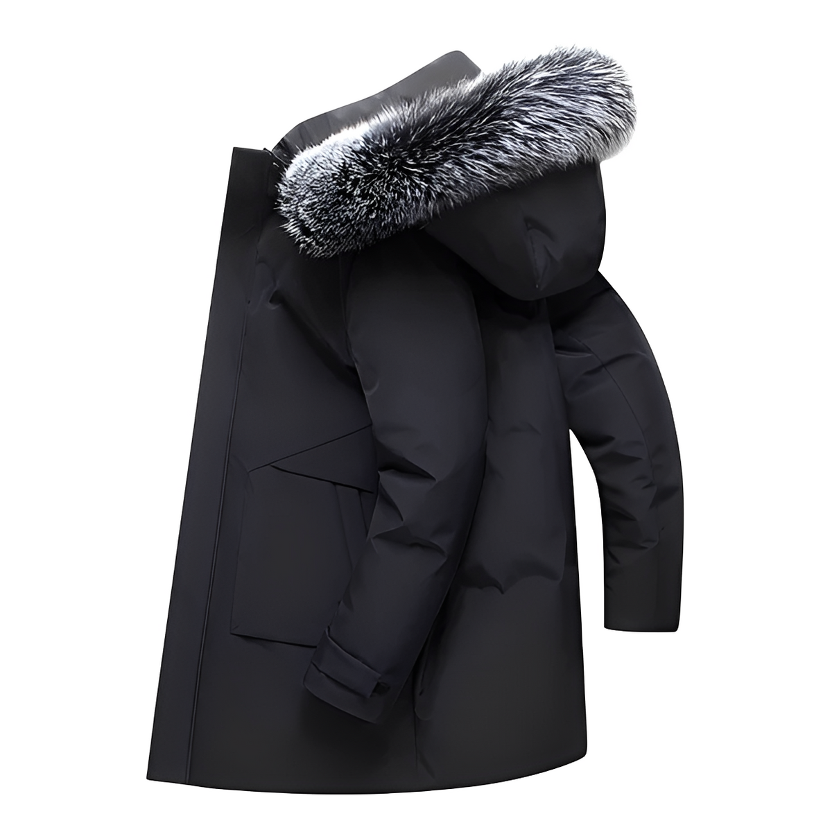 Kyle - Warm and snug hooded jacket