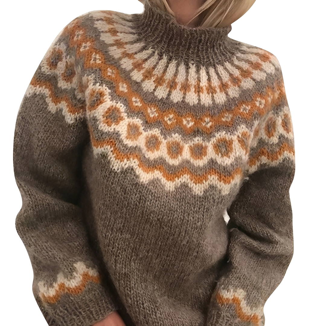Arllene - Warm and snug turtleneck sweater