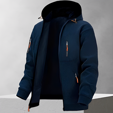 Simon - Robust and comfortable jacket with hood