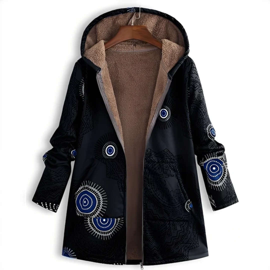 Jaslene - Classic and warm hooded jacket