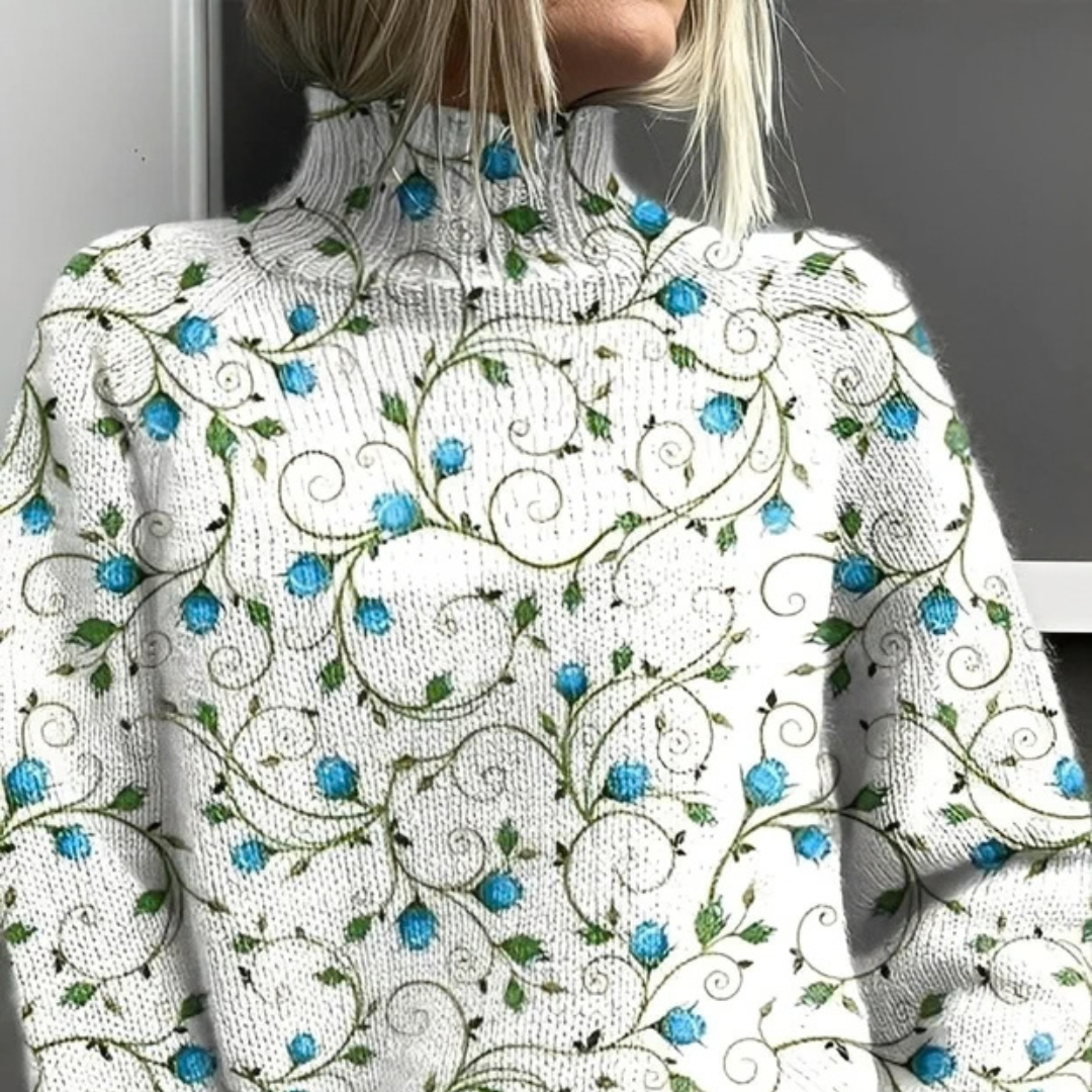 Amy - Trendy and refined turtleneck sweater