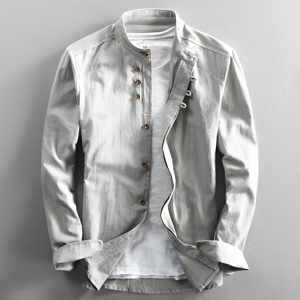 Oscar - Classic shirt with button placket