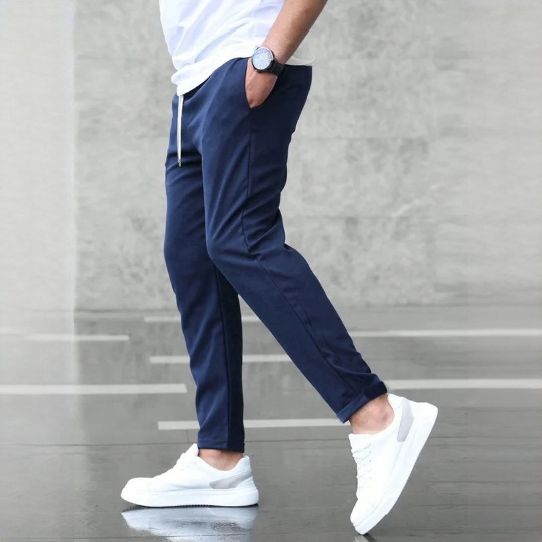Nico - Robust slim-fit pants