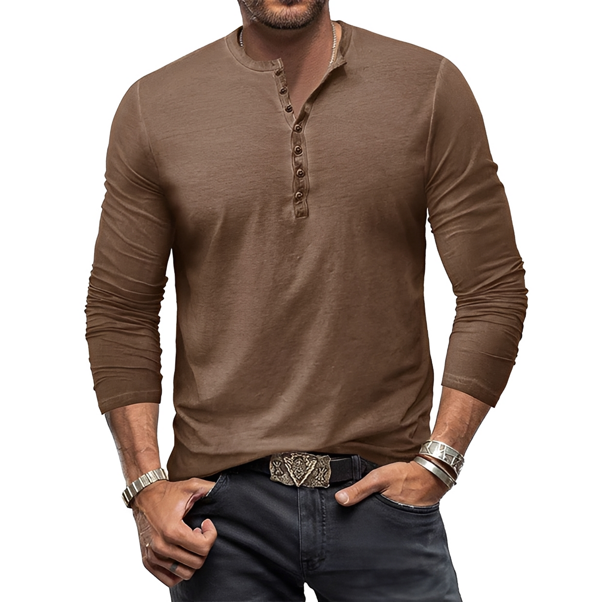 Clifford - Classic shirt with button closure