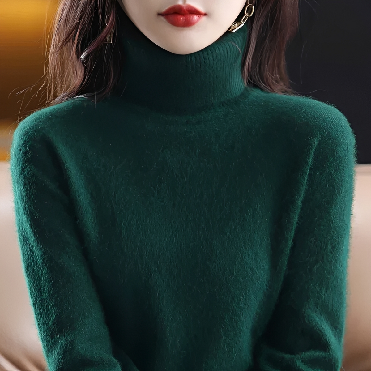 Letizia - Cozy turtleneck sweater
