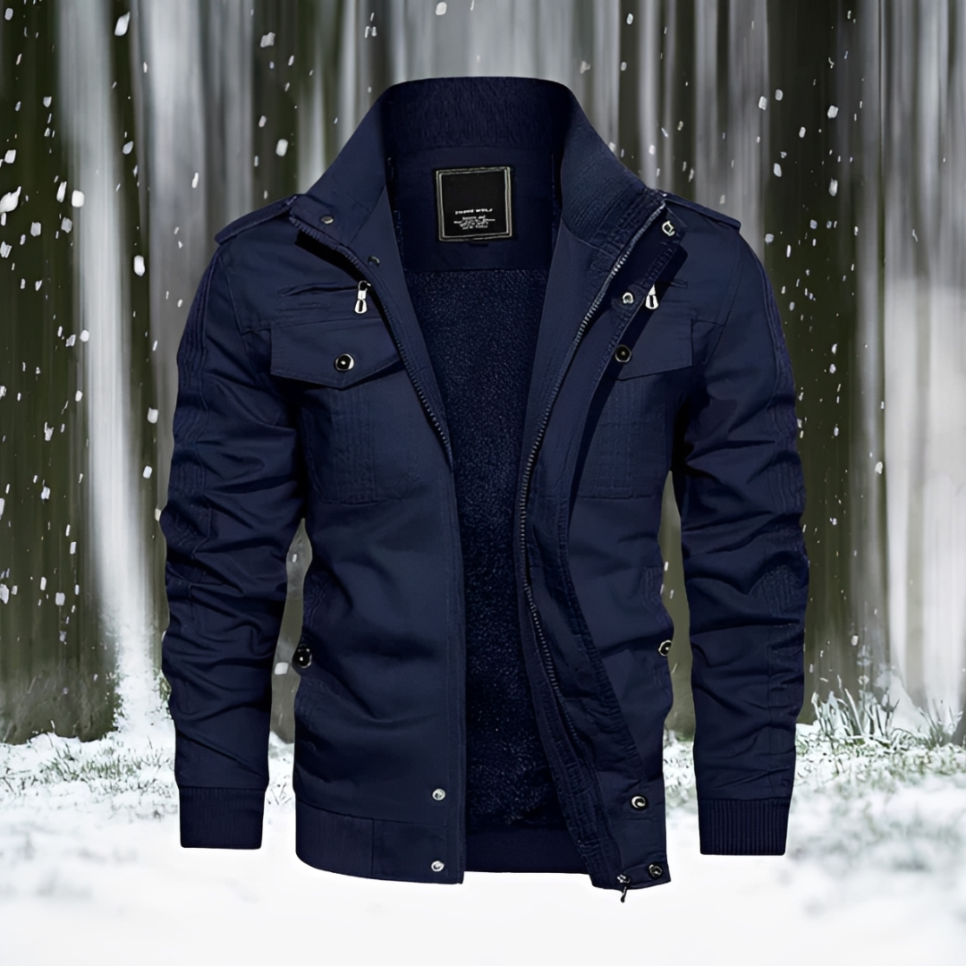 Gerald - Robust zip-up jacket