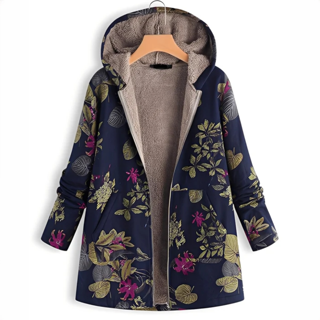 Jaslene - Classic and warm hooded jacket