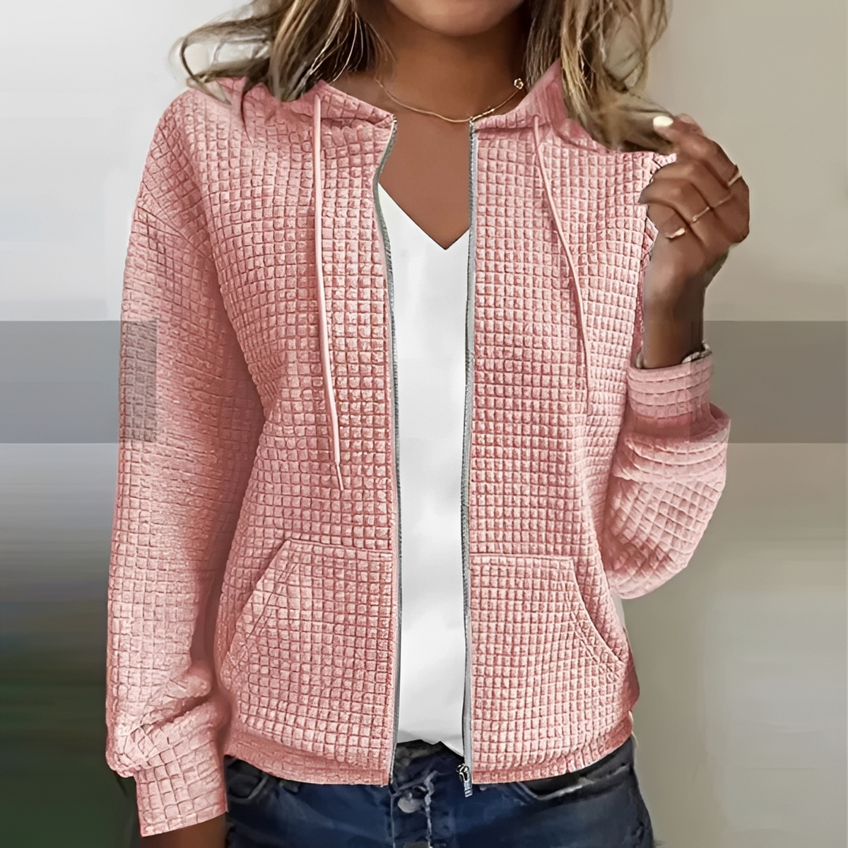 Kristel - Elegant jacket with zipper