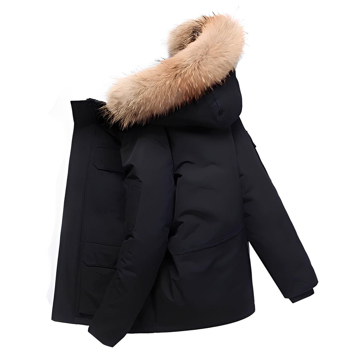 Kyle - Warm and snug hooded jacket