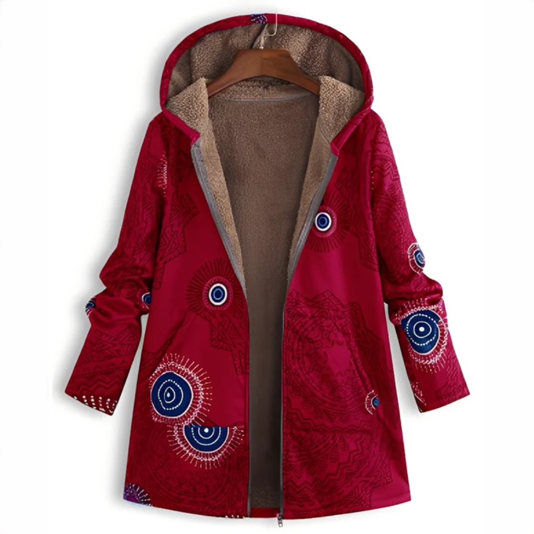 Jaslene - Classic and warm hooded jacket