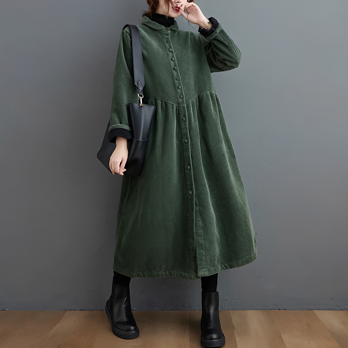 Amelia - Elegant and warm coat