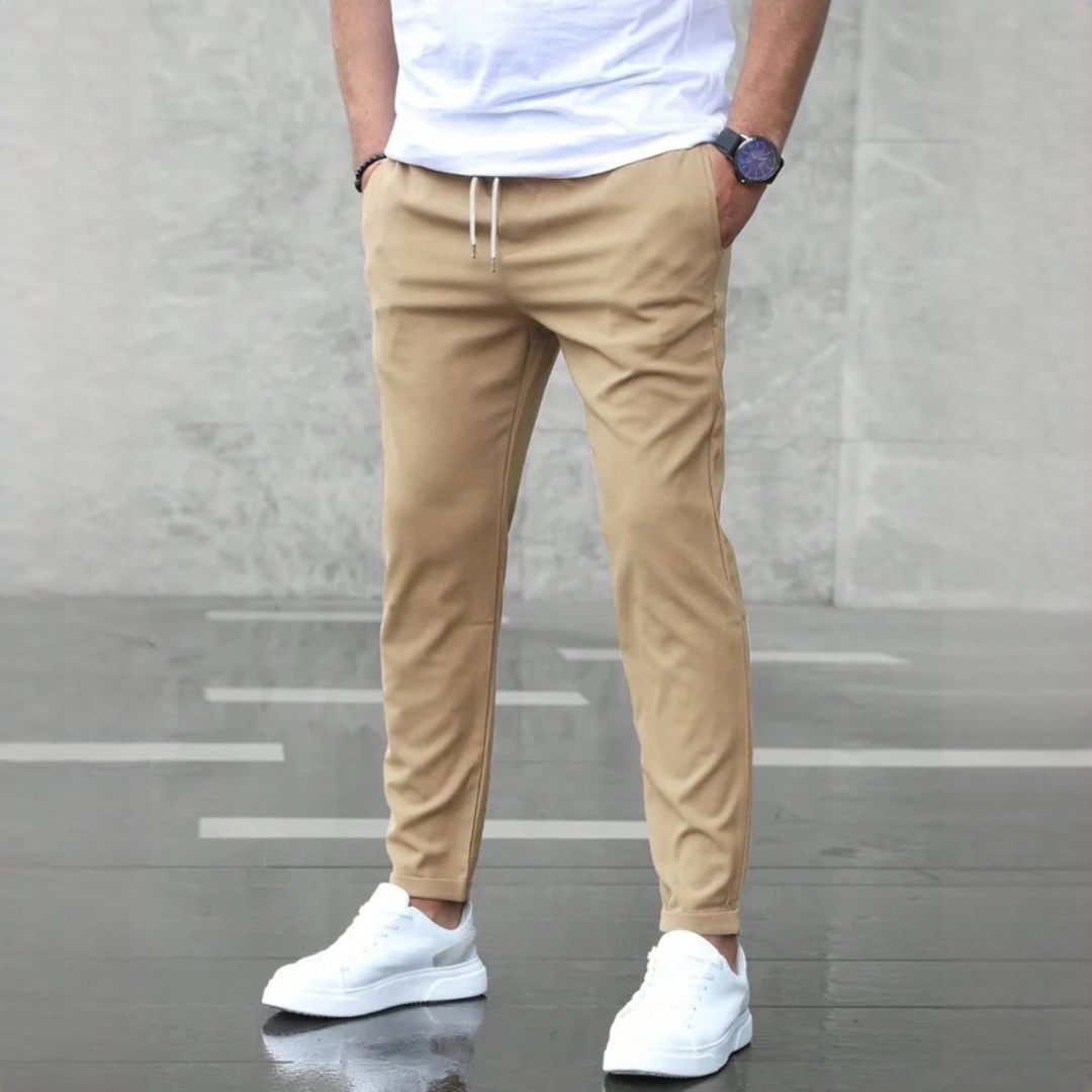 Nico - Robust slim-fit pants