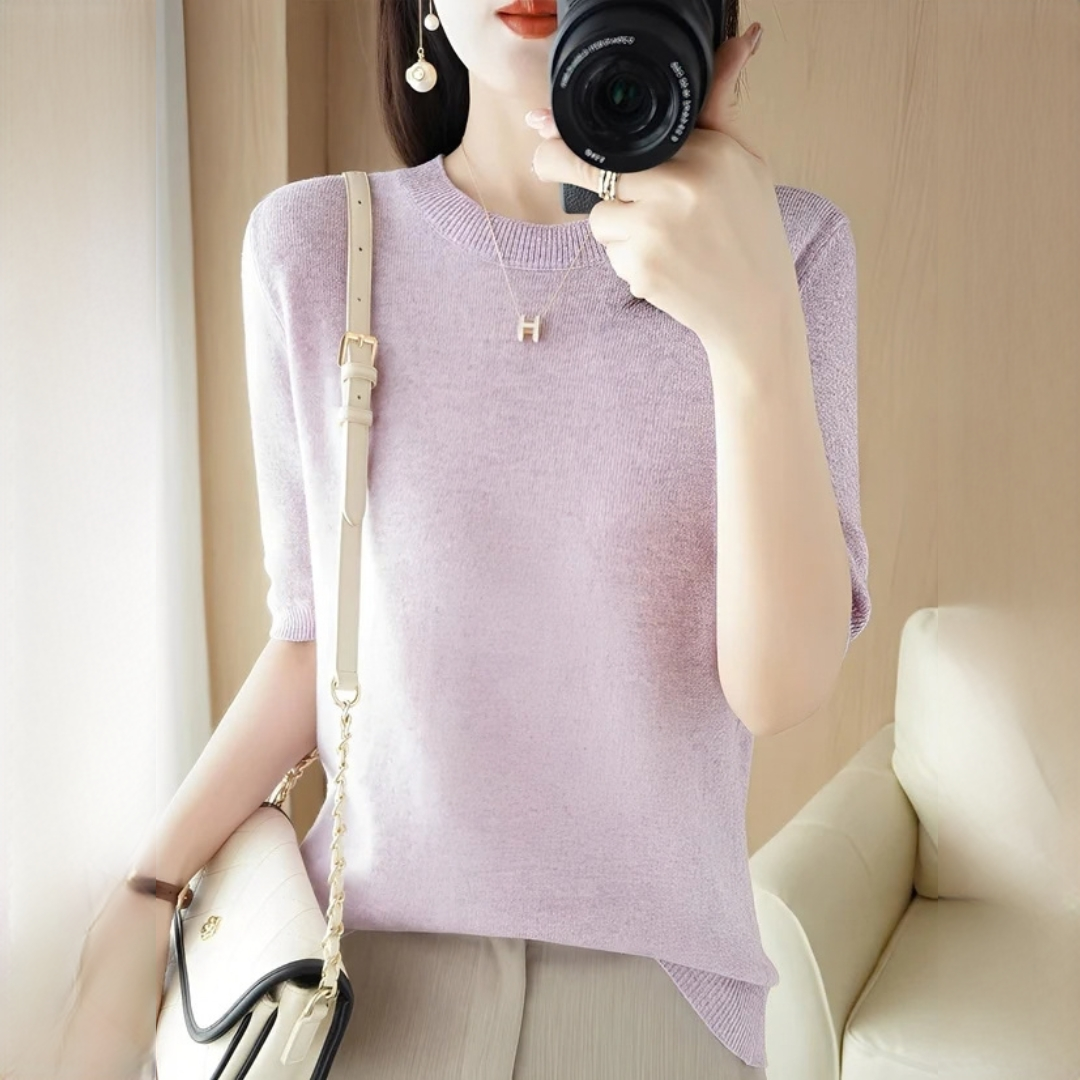 Blandine - Elegant and smooth T-shirt