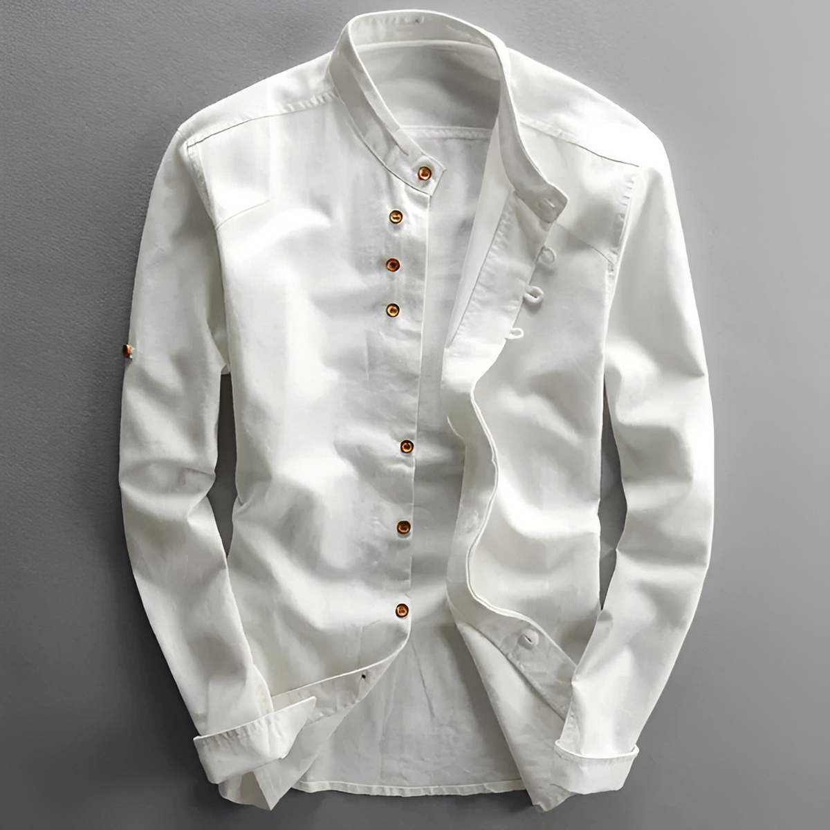 Oscar - Classic shirt with button placket