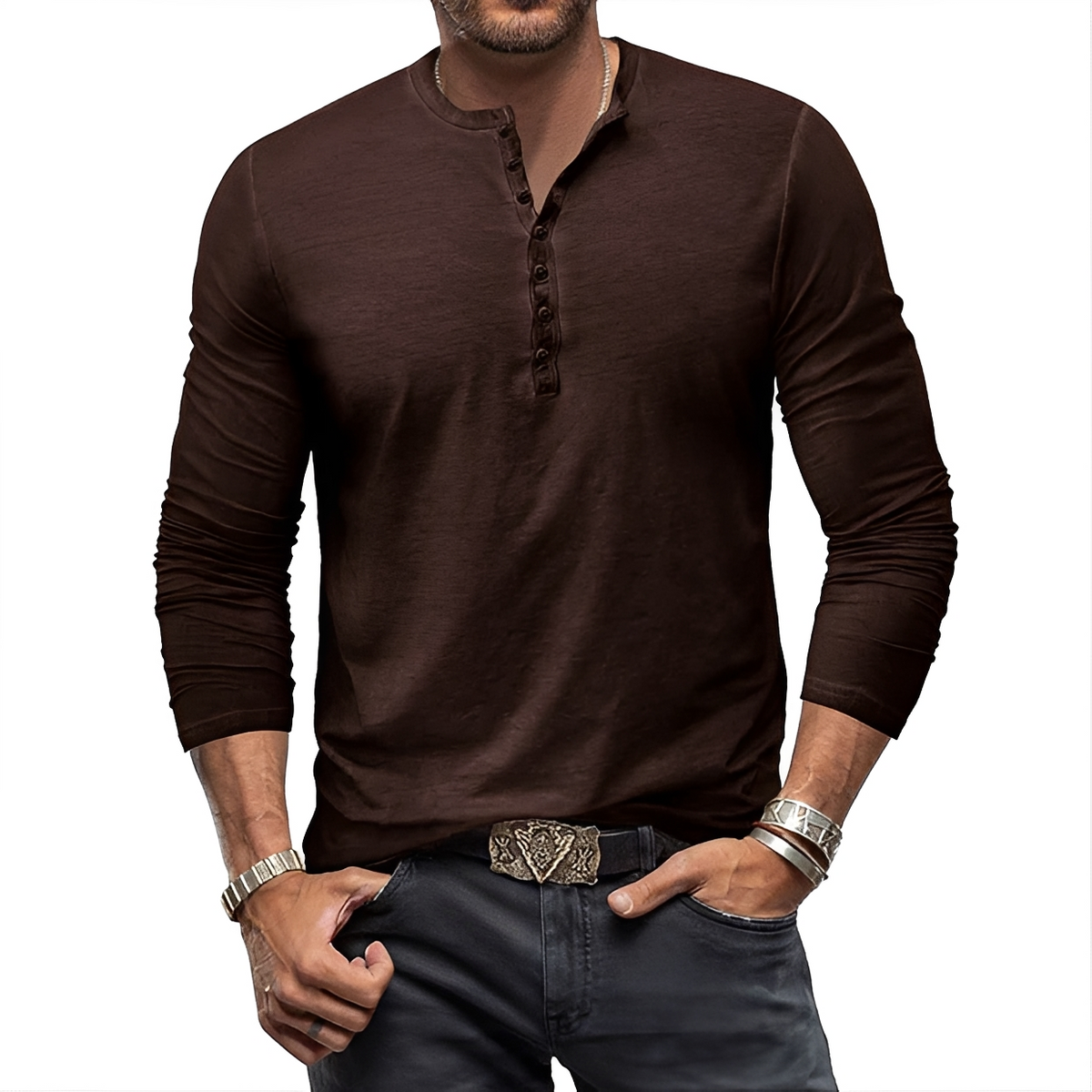 Clifford - Classic shirt with button closure