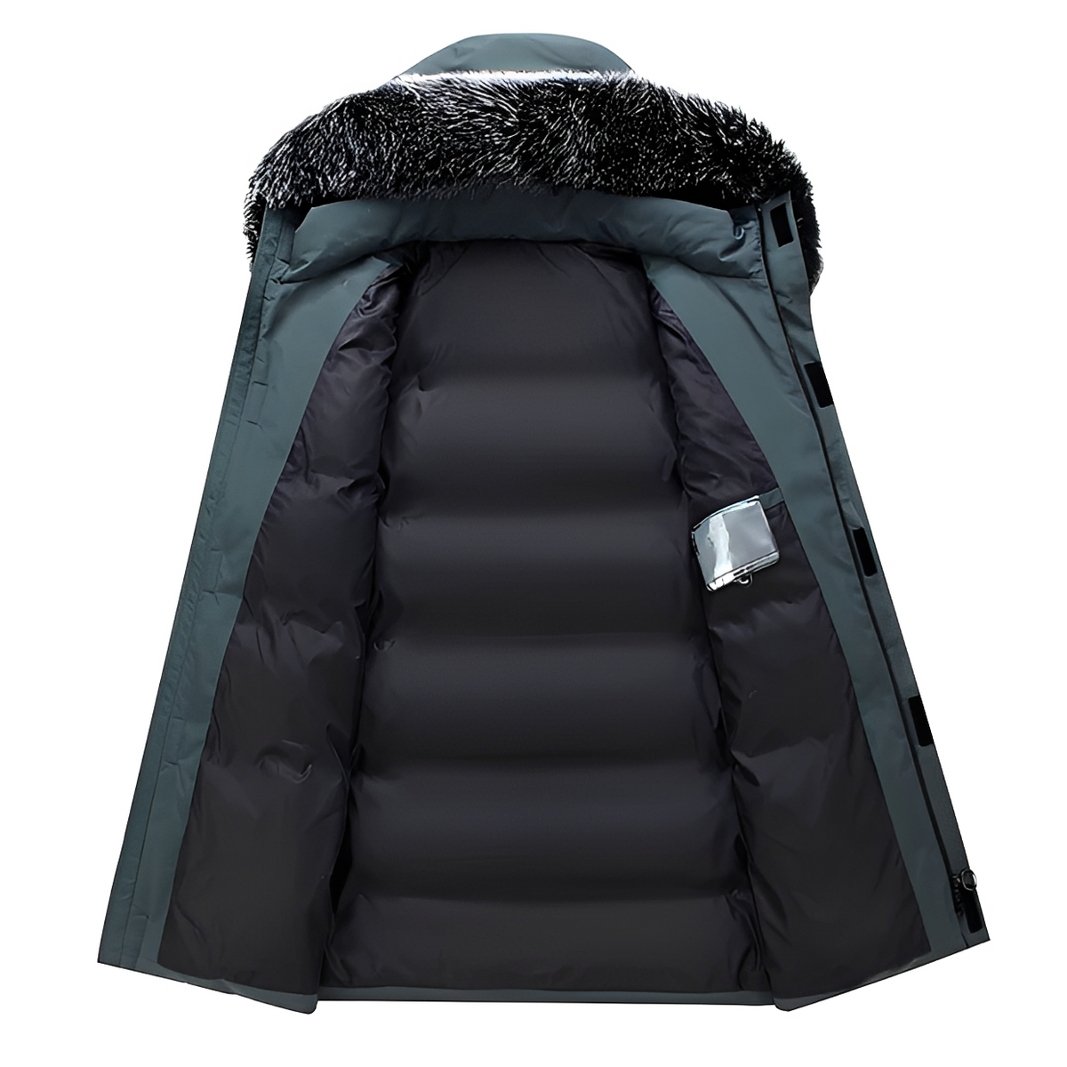 Kyle - Warm and snug hooded jacket