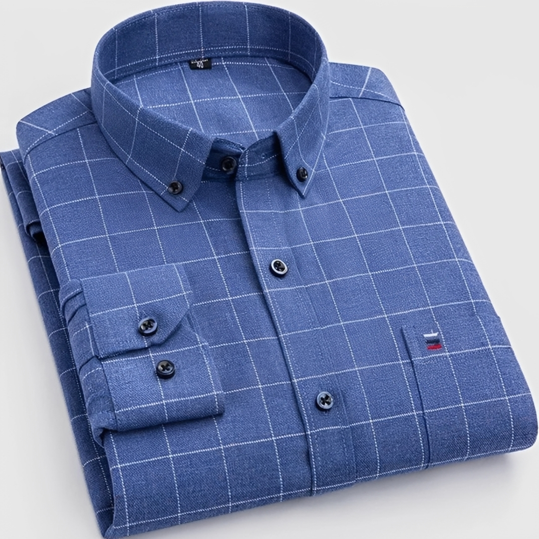Louis - Casual checkered shirt
