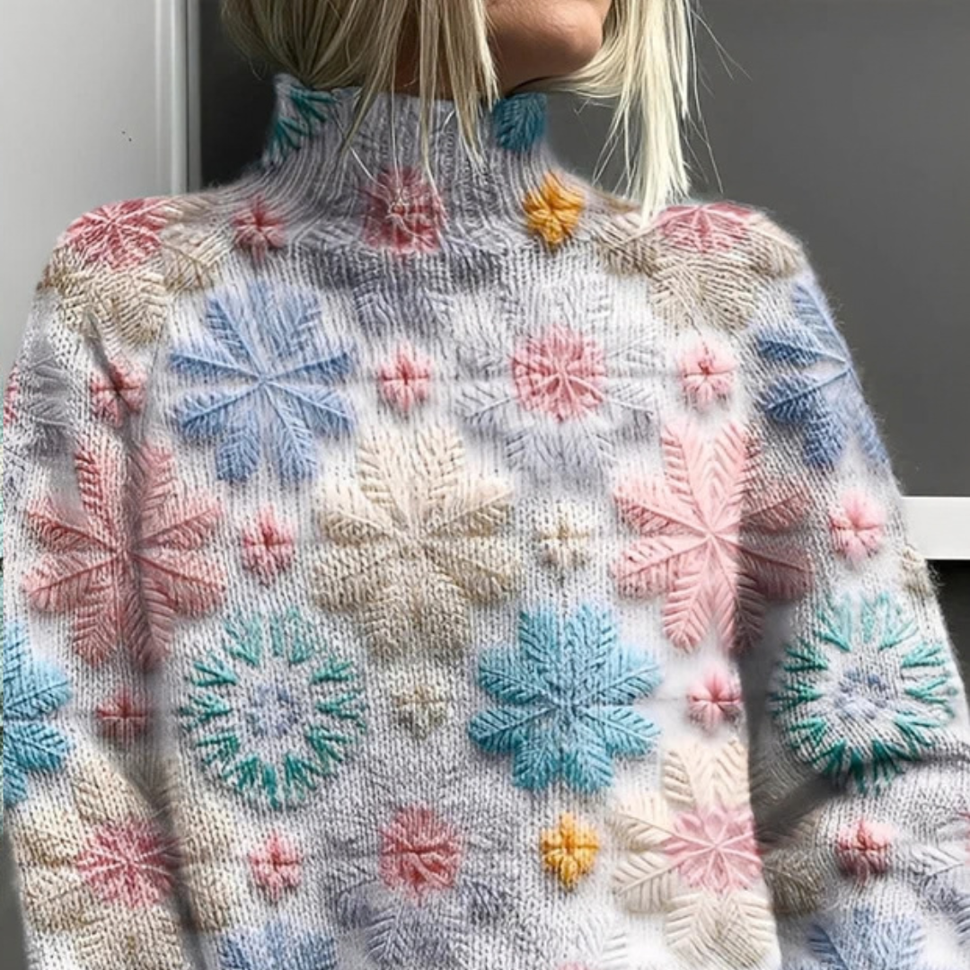 Amy - Trendy and refined turtleneck sweater